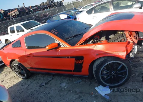 2012 Ford Mustang Boss 302 z USA, uszkodzony, nr VIN 1ZVBP8CU3C5248698